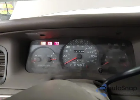 2000 Mercury Grand Marquis Gs из США, поврежденный, VIN 2MEFM74W1YX717217